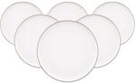 Seltmann Weiden Sento Home Pure Lines Speiseteller 27,6 cm 6er Set Cocoa Brown