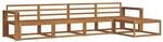 vidaXL Outdoor-Sofagarnitur 5-Tlg Natur Massivholz Akazie 3367442
