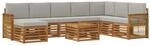 vidaXL Sofagarnituren Massivholz Akazie 3384747
