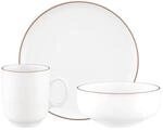 Seltmann Weiden Sento Home Pure Lines Fr&uuml;hst&uuml;cks-Set 18-teilig Cocoa Brown