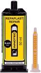 Innotec Repaplast Repair Reparaturkleber 50 ml Schwarz Doppelkartusche