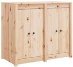 vidaXL Outdoor-K&uuml;chenschrank Massivholz Kiefer Modell 1