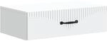 vidaXL Wandmontierter Beistelltisch Wei&szlig; 59 x 34,5 x 17 cm 898995