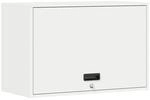 vidaXL Wandschrank f&uuml;r die Garage mit Gasdrucklift-T&uuml;r Wei&szlig; 883265
