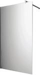 Glasdeals Walk-In Duschwand 120 x 200 cm AQUOS-MIRROR-3433