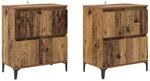 vidaXL Sideboards 2 Stk Altholz 60 x 35 x 70 cm Holzwerkstoff 3415560