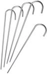Westfalia Bodenanker XL Metall Silber 50 cm
