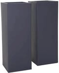Vivanno Pflanzk&uuml;bel Block 29 cm x 29 cm x 80 cm Anthrazit