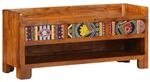 vidaXL Schuhbank Honigbraun 100 x 35 x 45 cm Akazienmassivholz 4016525