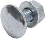 Protektor Flachkopfschraube 100x M8 x 20mm SW13 Stahl Silber