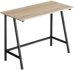 Tectake Schreibtisch Newton Industrial Style Holz und Stahl 100 x 50 x 77 cm