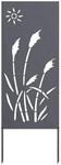 vidaXL Garten Sichtschutz-Leinwand Anthrazit 50 x 140 cm 876275