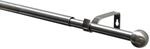 Gardinia Gardinenstangen-Set Kos Ball &Oslash; 16/19 mm Ausziehbar 190-340 cm...