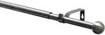 Gardinia Gardinenstangen-Set Kos Ball &Oslash; 16/19 mm Ausziehbar 120-210 cm...