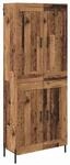 vidaXL Highboard 2-Tlg Altholz Holzwerkstoff 3415606