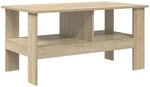 vidaXL Couchtisch Sonoma-Eiche 90 x 50 x 45 cm Holzwerkstoff 8000254