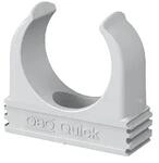 OBO Bettermann Quick-Schelle Rohr-Klemmschelle M40 50 St&uuml;ck Weiss