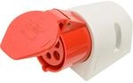 PCE CEE Wandsteckdose 5-polig IP44 32 A Rot