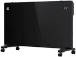 CIARRA Konvektor 2000W Elektro-Heizk&ouml;rper mit WLAN Glasfront IP24 CBHX20-B