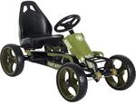 HOMCOM Go Kart Tretauto mit Handbremse Verstellbarem Sitz