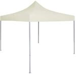 vidaXL Party-Zelt Creme 200 x 200 x 315 cm Oxford-Stoff 42023508