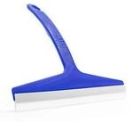 BigDean 3 St&uuml;ck Duschabzieher Silikon in Blau Abzieher f&uuml;r die Dusche 23cm...