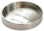 Bagnoxx Seifenschale f&uuml;r Feste Seife 11cm x 2cm Edelstahl Silber