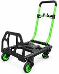 DeTec. Sackkarre 2 In 1 Klappbar Bis 150 KG Transportkarre Und Plattformwagen...