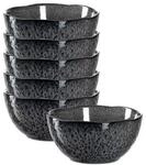 Leonardo Matera Dessertschalen 12 cm 6er Set Anthrazit