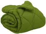 vidaXL Winterbettdecke Gr&uuml;n 220 x 240 cm Mikrofaser 42025677