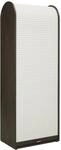 M&ouml;max Rolloschrank Mister Office Schwarz/Wei&szlig;