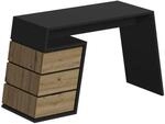 Vicco Schreibtisch Okaro Anthrazit Eiche 105 x 75 mit 3 Schubladen Art Nr 57467