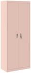 vidaXL Aufbewahrungsschrank 2 Stk Rosa 80 x 40 x 200 cm Stahl 3406191