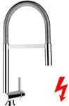 VIZIO Niederdruck Wasserhahn Vorfenster K&uuml;chenarmatur Umklappbar 6 CM mit 360&deg;
