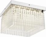 Globo LED-Deckenleuchte VINCE Chrom