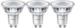 Philips LED-Leuchtmittel GU10 Reflektor R50 4,6 W 3er Set 5,4 x 5 cm (H x &Oslash;)