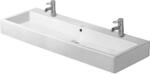 DU Waschtisch Vero 1200 mm mit &Uuml;L, mit HLB, 2 HL, wei&szlig;