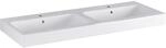 Geberit Doppelwaschbecken iCon 120 cm Wei&szlig; KeraTect 2 Hl