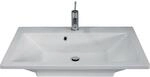 Fackelmann Waschbecken 80 cm Domino Wei&szlig;