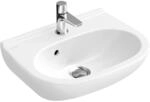 Villeroy & Boch Handwaschbecken compact O.Novo 50 cm Wei&szlig; mit HL mit &Uuml;L CPlus
