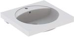 Geberit Waschbecken Preciosa 60 cm Hahnloch und &Uuml;berlauf