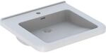 Geberit Renova Waschbecken Comfort barrierefrei 60 cm Hahnloch und &Uuml;berlauf