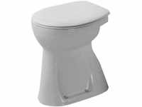 Duravit Stand-WC Duraplus Sudan 50,5 cm + 10 cm Weiß Abgang Senkrecht