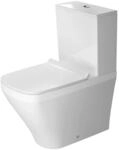 Duravit Stand-WC Kombi DuraStyle 63 cm Wei&szlig; Tiefsp&uuml;ler Abgang Vario