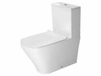 Duravit Stand-WC Kombi DuraStyle 70,5 cm Weiß WG Tiefspüler Abgang Vario