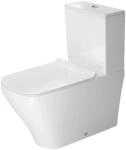 Duravit Stand-WC Kombi DuraStyle 70,5 cm Wei&szlig; Tiefsp&uuml;ler Abgang Vario