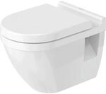 Duravit Wand WC Set Starck 3 Wei&szlig; Tiefsp&uuml;ler Inkl. WC-Sitz mit Absenkautomatik