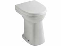 AquaSu Universal Stand-WC Flachspüler Abgang innen senkrecht 10 cm erhöht Weiß