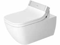 Duravit Wand-WC Happy D.2 62 cm Weiß Tiefspüler rimless Durafix für SensoWash