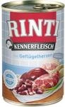 Rinti Hunde-Nassfutter Kennerfleisch Gefl&uuml;gelherzen 400 g